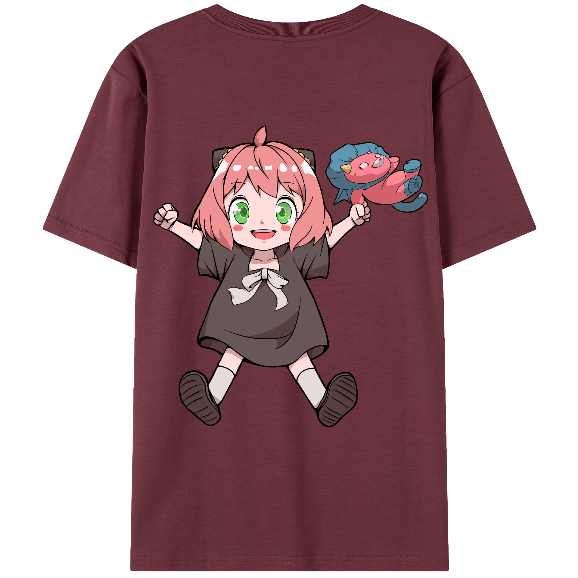 （画像用） SPY×FAMILY间谍家家酒 綿100％半袖Tシャツ（背面プリント）